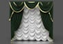 create curtain, drapes, blinds, window treatment 3d modelling and rendering